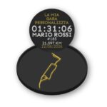 Map Desk Display - Mappa 3D Running Personalizzata Circolare - immagine 2