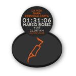 Map Desk Display - Mappa 3D Running Personalizzata Circolare - immagine 5